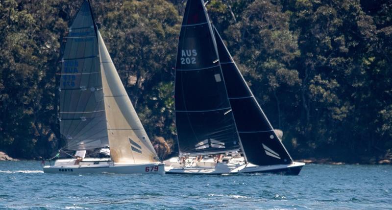 Litle between Time Bandit and Banta - ORC NSW Championship, day 2 - photo © RPAYC Media