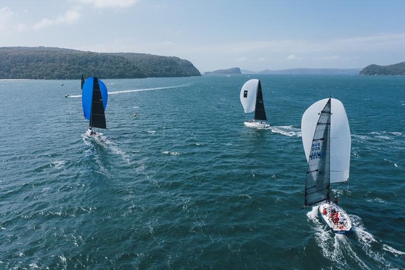 From left, Kayimai, Bushranger and Soozal - 2023 ORC NSW Championship, final day photo copyright RPAYC Media taken at Royal Prince Alfred Yacht Club and featuring the ORC class