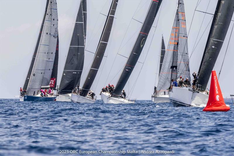 2023 ORC European Championship photo copyright Andrea Azzopardi taken at Royal Malta Yacht Club and featuring the ORC class