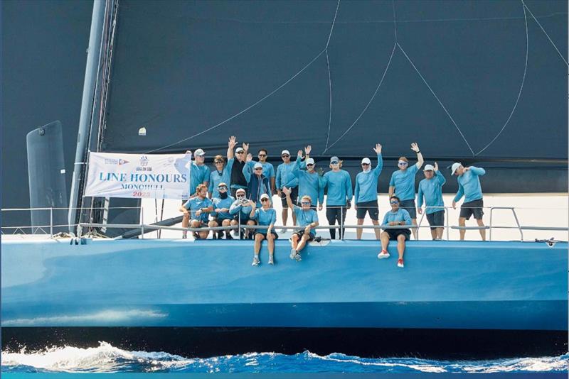 Chris Sherlock's Farr 100 LEOPARD 100 smashes the AEGEAN 600 course record photo copyright Kostas Karageorgiou / AEGEAN 600 taken at Hellenic Offshore Racing Club and featuring the ORC class