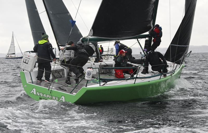 Annapurna works their upwind game at the Seattle Yacht Club's annual Grand Prix Regatta - photo © Jan Anderson (janpix.smugmug.com/)