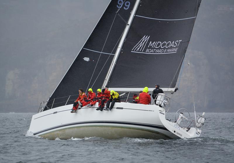 Two Capes Race - ORC winner KD4 photo copyright Colleen Darcey taken at Derwent Sailing Squadron and featuring the ORC class