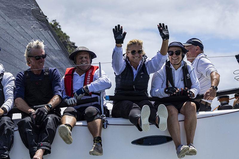 A fun time being had by all on Hussy - ORC NSW Championship 2024 photo copyright Andrea Francolini taken at Royal Prince Alfred Yacht Club and featuring the ORC class