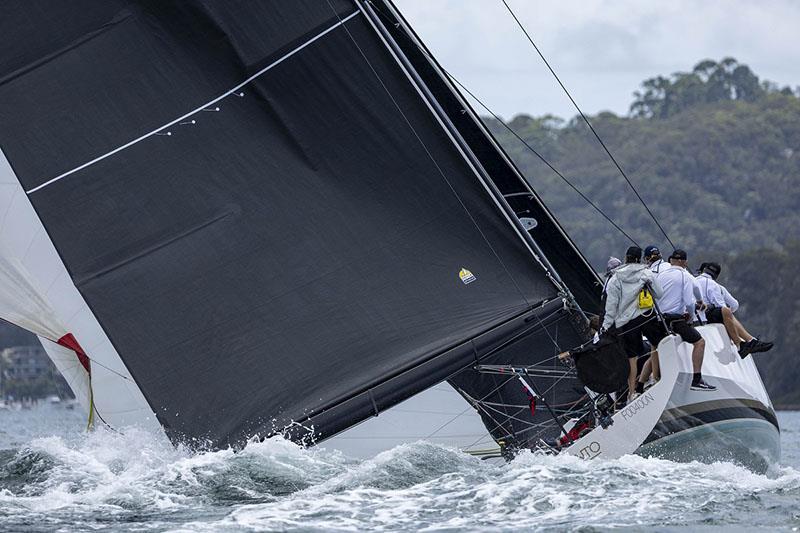 Campbell Letchford drives Vento hard - ORC NSW Championship 2024 photo copyright Andrea Francolini taken at Royal Prince Alfred Yacht Club and featuring the ORC class