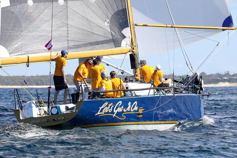 ORC winner Lets Get It On at 2024 Sail Port Stephens Act II - Windward/Leeward photo copyright Promocean Media taken at Corlette Point Sailing Club and featuring the ORC class