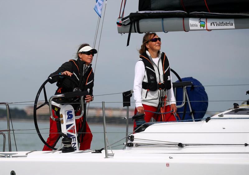 Petra Kliba and Steffi Edeler - Mana (First 36) - 2024 ORC European Double-Handed Championship day 1 photo copyright Andrea Carloni taken at  and featuring the ORC class