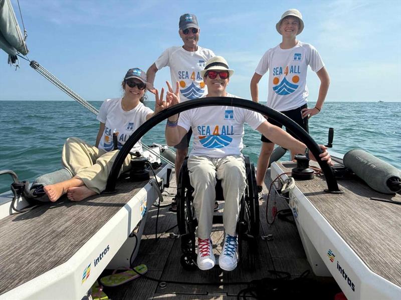 Sea4All: fair wind to inclusive sea sports activities in Lignano Sabbiadoro (Italy) in full swing photo copyright Tiliaventum taken at Tiliaventum and featuring the ORC class