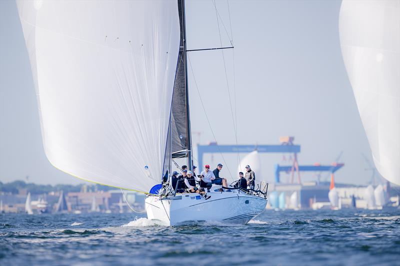 Jens Kuphal's new 'Exciter' won the eel regatta from Kiel to Eckernförde after a calculated time - photo © Sascha Klahn / Kieler Woche