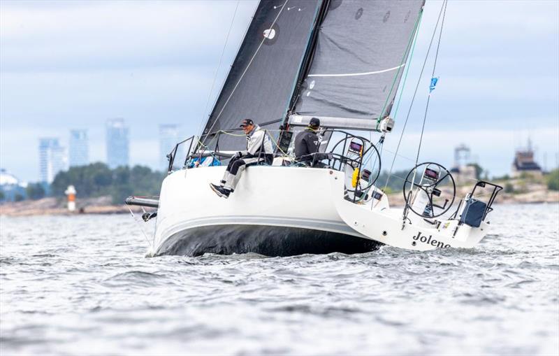 JOLENE (SWE) – A water-ballasted J121 sailed by Fredrik Rydin and Johan Tuvstedt - Short Offshore Race - Garmin ORC DH European Championship Helsinki 2025 - photo © Pepe Korteniemi