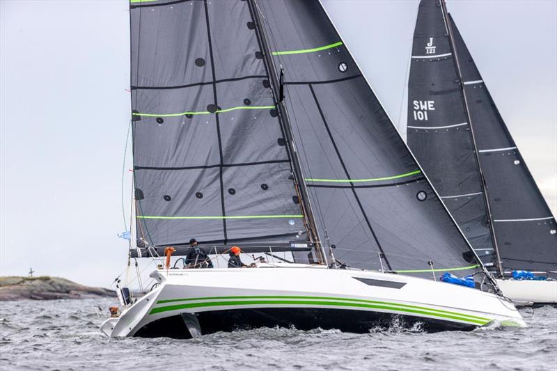 NIKE (SWE), Shogun 43 sailed by Martin Angsell and Anna Drougge - Short Offshore Race - Garmin ORC DH European Championship Helsinki 2025 - photo © Pepe Korteniemi