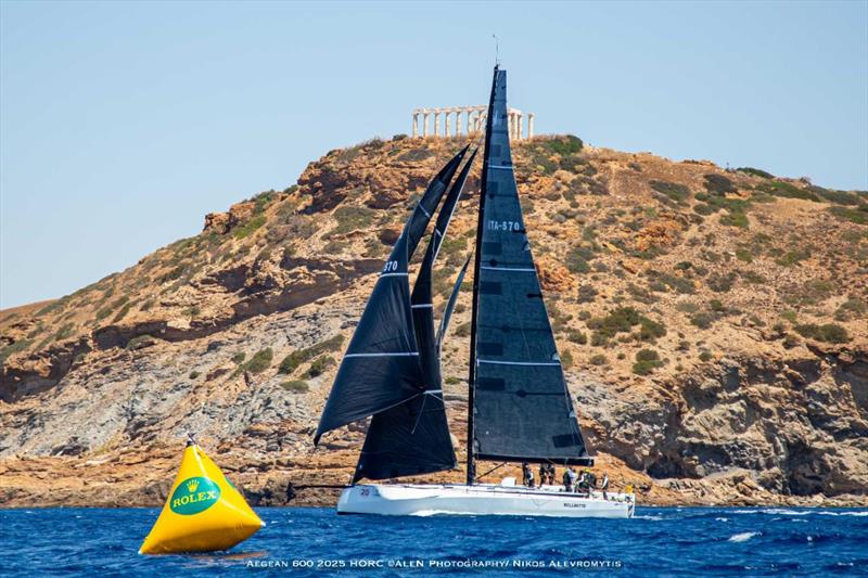2025 AEGEAN 600 photo copyright Nikos Alevromytis taken at Hellenic Offshore Racing Club and featuring the ORC class