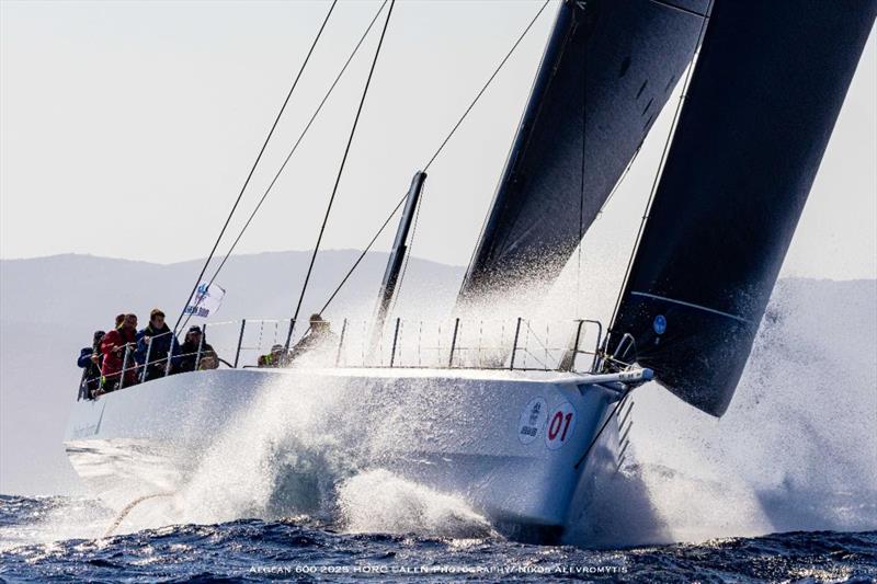 2025 AEGEAN 600 photo copyright Nikos Alevromytis taken at Hellenic Offshore Racing Club and featuring the ORC class