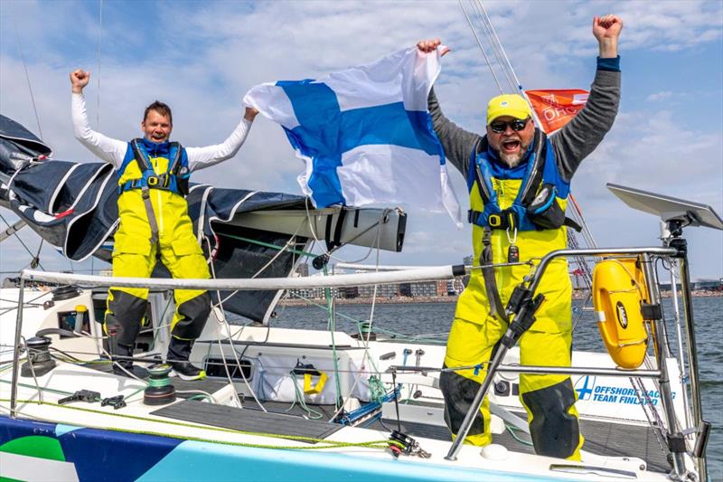 TEAM GOODIO (FIN) – Mat 1010 sailed by Kim Jääskeläinen and Turo Nummi - Long Offshore Race Winner Class B - Garmin ORC DH European Championship Helsinki 2025  - photo © Pepe Korteniemi