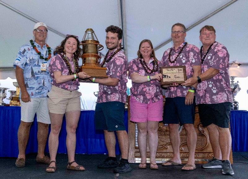 Zimmer won the Don Clouthier Trophy - Transpac 2025 - photo © Sharon Green/Ultimate Sailing