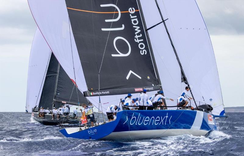 BLUE, the TP52 owned by Bonfiglio Mariotti and skippered by Fabrizio Boromei - ORC European Championship 2025 at Copa del Rey MAPFRE - Day 1 - photo © Zerogradinord
