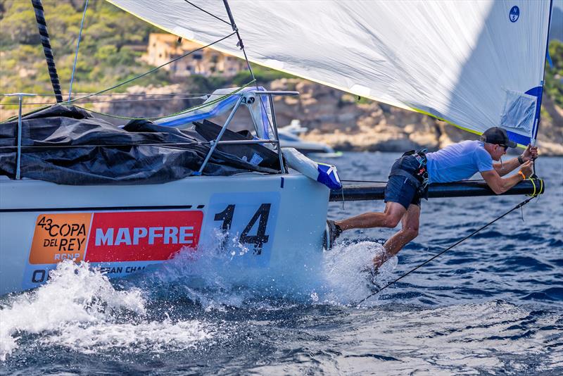 Bowman onboard Morgan V - Sail Racing ORC A on 43 Copa del Rey MAPFRE Day 2 - photo © Nico Martínez / Copa del Rey MAPFRE