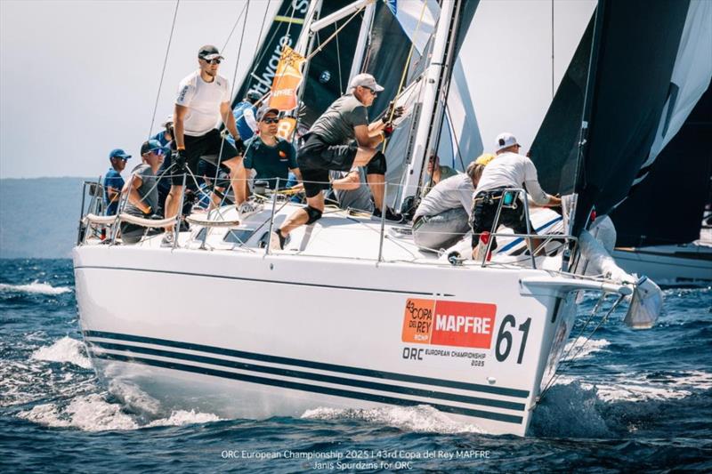 TECHNONICOL, modified X-41 helmed by Mati Sepp (EST) - Ubico ORC B - ORC European Championship 2025 | Copa del Rey MAPFRE - photo © Janis Spurdzins for ORC