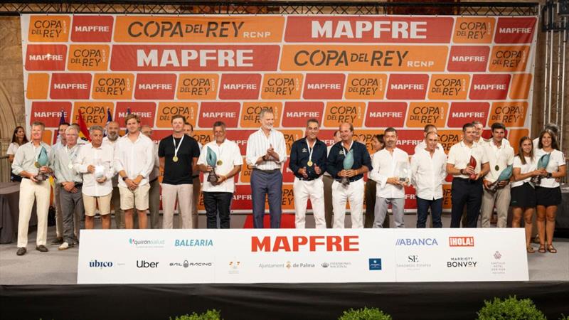 The winners of the ORC European Championship 2025 | 43rd Copa del Rey MAPFRE with King Felipe VI  photo copyright Laura G. Guerra taken at Real Club Náutico de Palma and featuring the ORC class