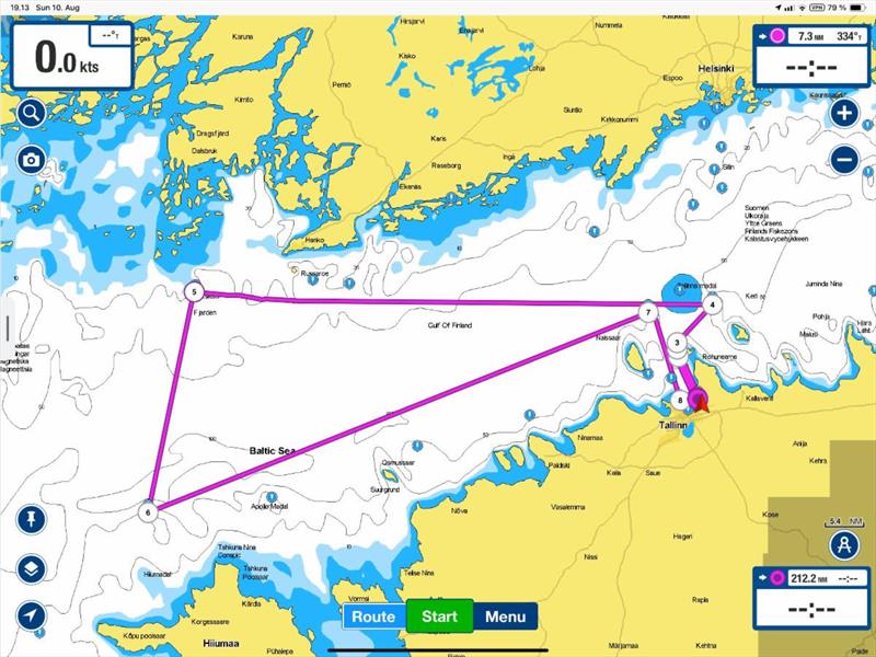Class B course 195 miles - 2025 Garmin ORC World Championship - photo © Offshore Racing Congress