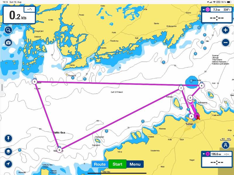 Class C course 175 miles - 2025 Garmin ORC World Championship - photo © Offshore Racing Congress