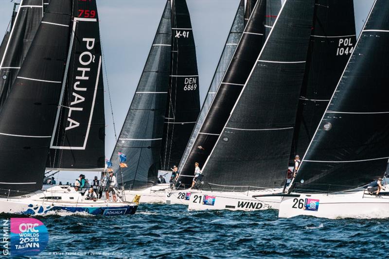 Class B practice racing today - 2025 Garmin ORC World Championship photo copyright Janis Spurdzins / Kalev Yacht Club taken at Kalev Yacht Club and featuring the ORC class