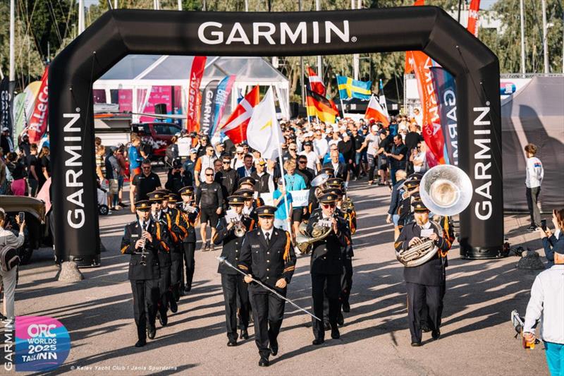 Parade of nations at the Opening Ceremony - 2025 Garmin ORC World Championship - photo © Janis Spurdzins / Kalev Yacht Club