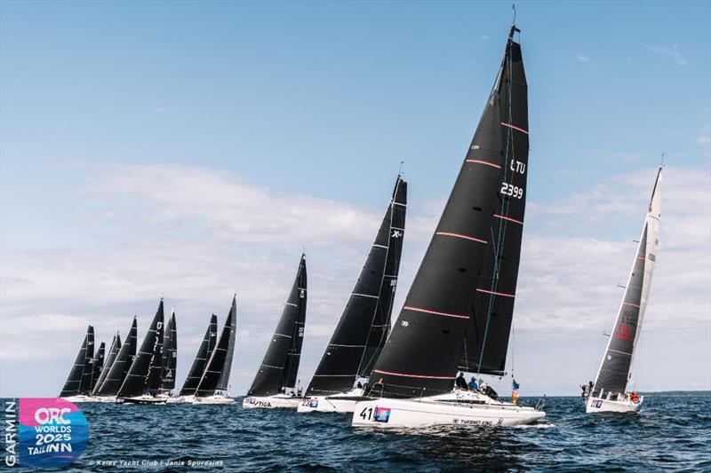 Practice racing today in Classes B & C - 2025 Garmin ORC World Championship photo copyright Janis Spurdzins / Kalev Yacht Club taken at Kalev Yacht Club and featuring the ORC class