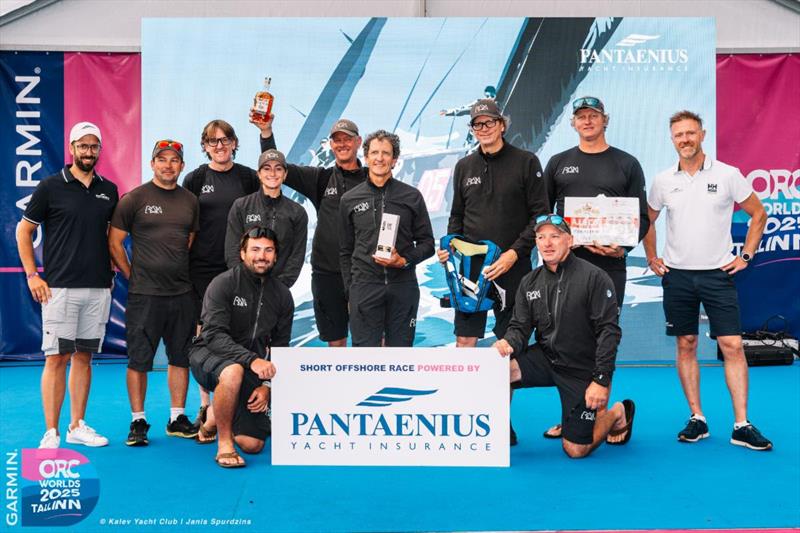 PANTAENIUS Short offshore race winners RAN  - 2025 Garmin ORC World Championship photo copyright Janis Spurdzins | Kalev Yacht Club taken at Kalev Yacht Club and featuring the ORC class