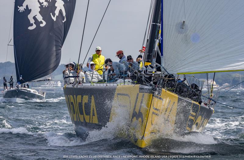 Boudicca soon after the start of the Ida Lewis Distance Race 2025 - photo © Stephen Cloutier
