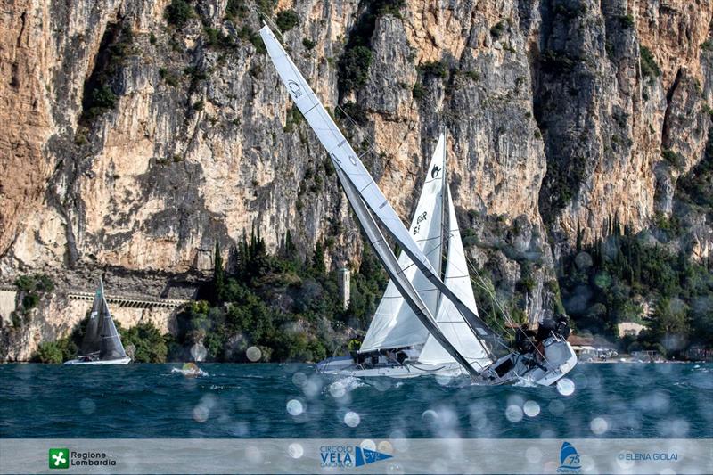 75th CentoMiglia del Garda photo copyright Elena Giolai taken at Circolo Vela Gargnano and featuring the ORC class