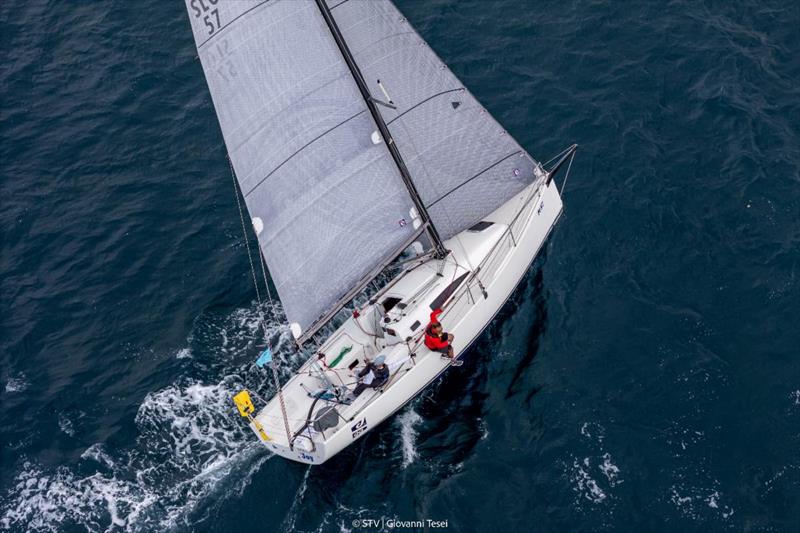 JOY with Vladimir Borstnar and Bojan Gale photo copyright STV / Giovanni Tesei taken at Yacht Club Monfalcone and featuring the ORC class