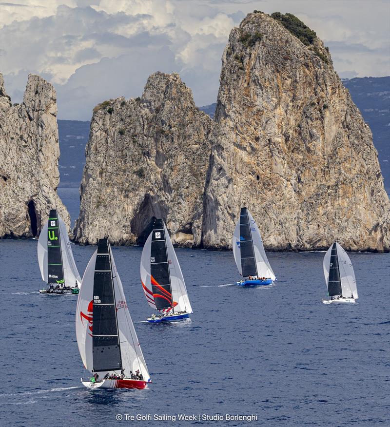 ORC World Championship 2026 Inshore Series Day 3 photo copyright Tre Golfi Sailing Week / Studio Borlenghi taken at Circolo del Remo e della Vela Italia and featuring the ORC class