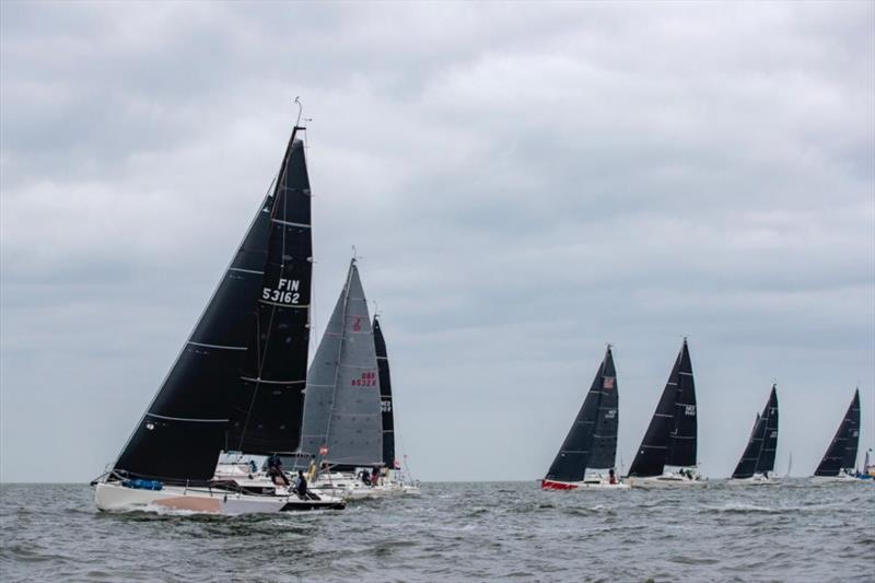 The start of the Short Offshore Race - 2026 ORC Double-Handed Worlds photo copyright Sander van der Borch / North Sea Regatta taken at Jachtclub Scheveningen and featuring the ORC class
