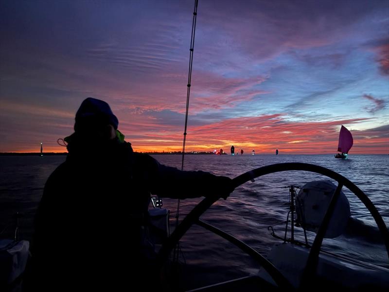 A pre dawn start for the fleet off Queencliff - photo © JB