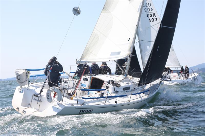 Racecourse action at the 2025 edition of Race Week Bellingham - photo © Jan Anderson, Jan's Marine Photography