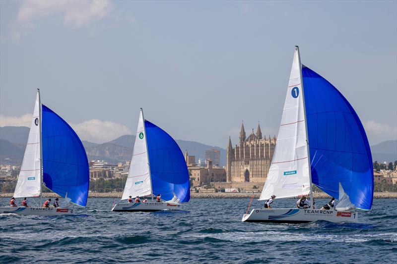 Baleària Women's Cup practice race - 44th Copa del Rey Mapfre photo copyright María Muiña / Copa del Rey Mapfre taken at Real Club Náutico de Palma and featuring the ORC class
