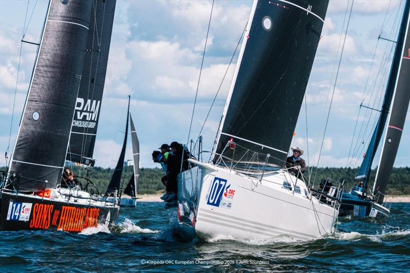 AJA, X-41 by Lennart Hieke (GER) - Sportland leg inshore race - Klaipeda ORC European Championship 2026, Lithuania - photo © Janis Spurdzins