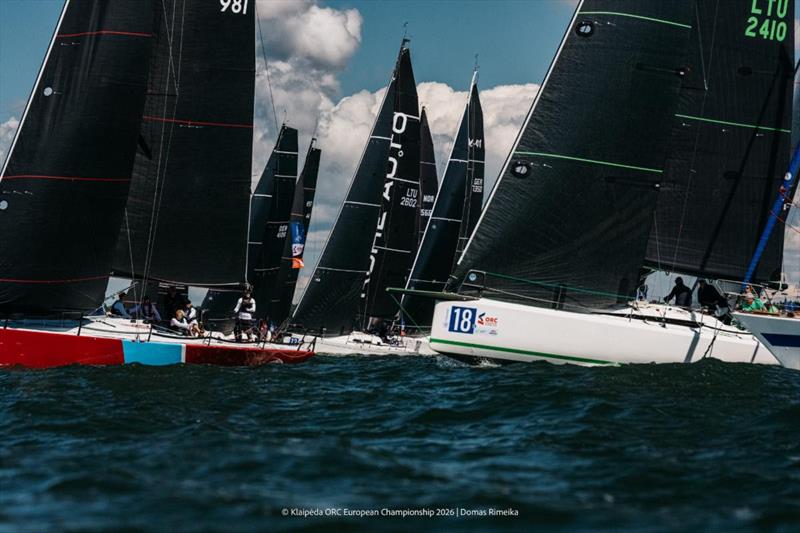 Italia 11.98 RHINO, skippered by Saulius Pajarskas (LTU) - Klaipeda ORC European Championship 2026, Lithuania - photo © Domas Rimeika
