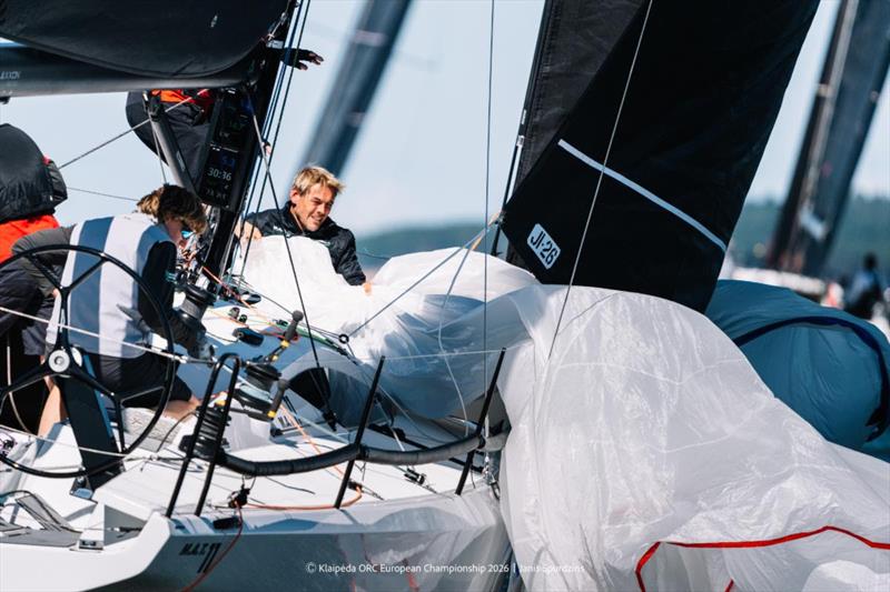 Inshore race action - Sportland leg inshore race - Klaipeda ORC European Championship 2026, Lithuania - photo © Janis Spurdzins