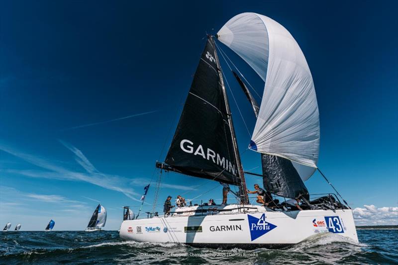 Garmin Team Pro4u, Modified First 36.7 by Patrik Forsgren (SWE) - Sportland leg inshore race - Klaipeda ORC European Championship 2026, Lithuania - photo © Domas Rimeika