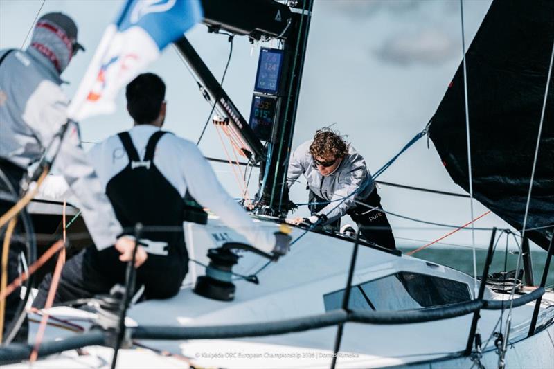 Action aboard - Klaipeda City Municipality Leg - Klaipeda ORC European Championship 2026, Lithuania - photo © Domas Rimeika