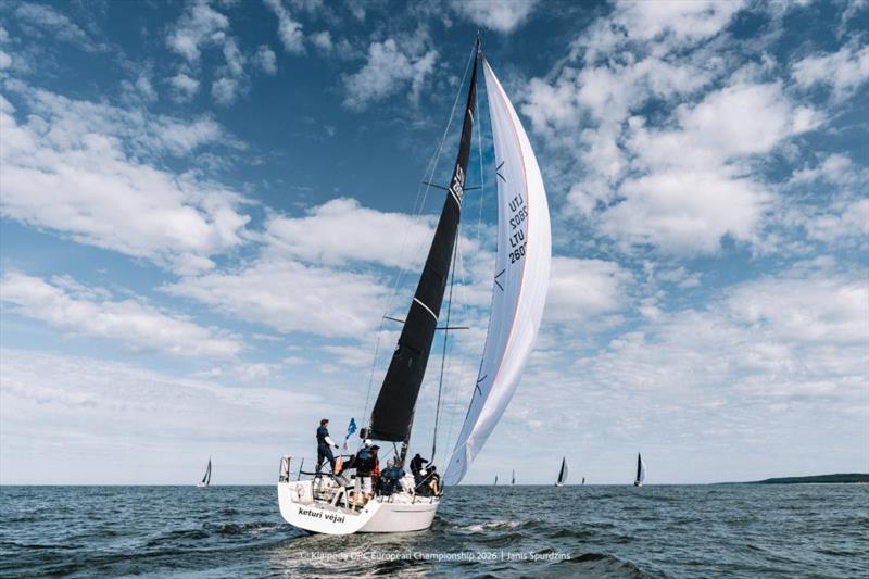 Modified X-41 KETURI VEJAI by Karolis Janulionis (LTU) - Volfas Engelman Leg - Klaipeda ORC European Championship 2026, Lithuania - photo © Janis Spurdzins