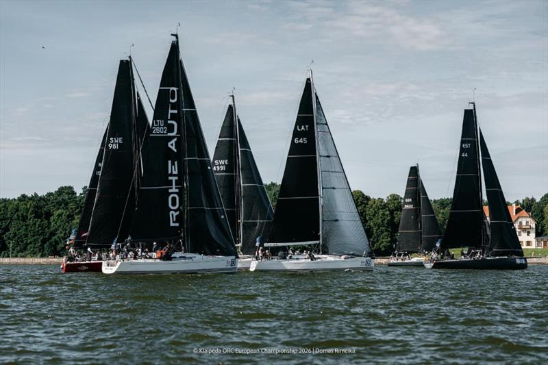 ORC Class AB start - Volfas Engelman Leg - Klaipeda ORC European Championship 2026, Lithuania - photo © Domas Rimeika
