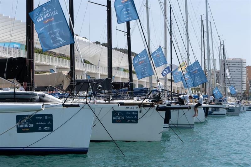Boats in Muelle 2, Málaga photo copyright Málaga Sailing Cup 2026 taken at  and featuring the ORC class