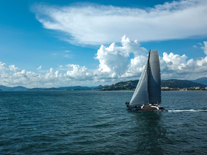 The ORMA60 SHK Scallywag/FUKU at pace duirng a training session at Subic Bay in the Phillipines - photo © Team SHK Scallywag