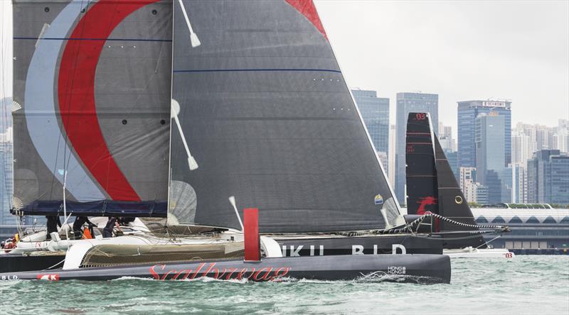 SHK Scallywag in Hong Kong harbour - photo © Guy Nowell / RHKYC