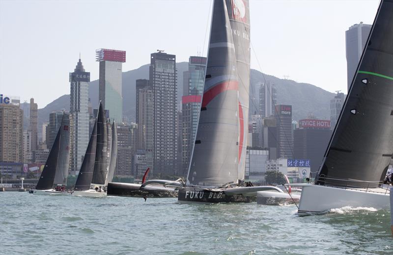 They're off! RHKYC Nha Trang Rally 2019 photo copyright Guy Nowell / RHKYC taken at  and featuring the ORMA 60 class