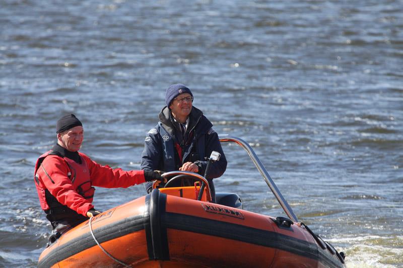 Tim Rush (right) photo copyright Alan Henderson taken at  and featuring the Osprey class