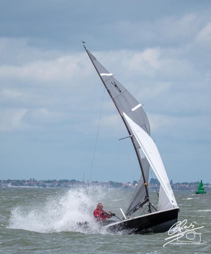 Osprey open meeting at Isle of Sheppey - mast break part 2 photo copyright Chas Bedford taken at Isle of Sheppey Sailing Club and featuring the Osprey class