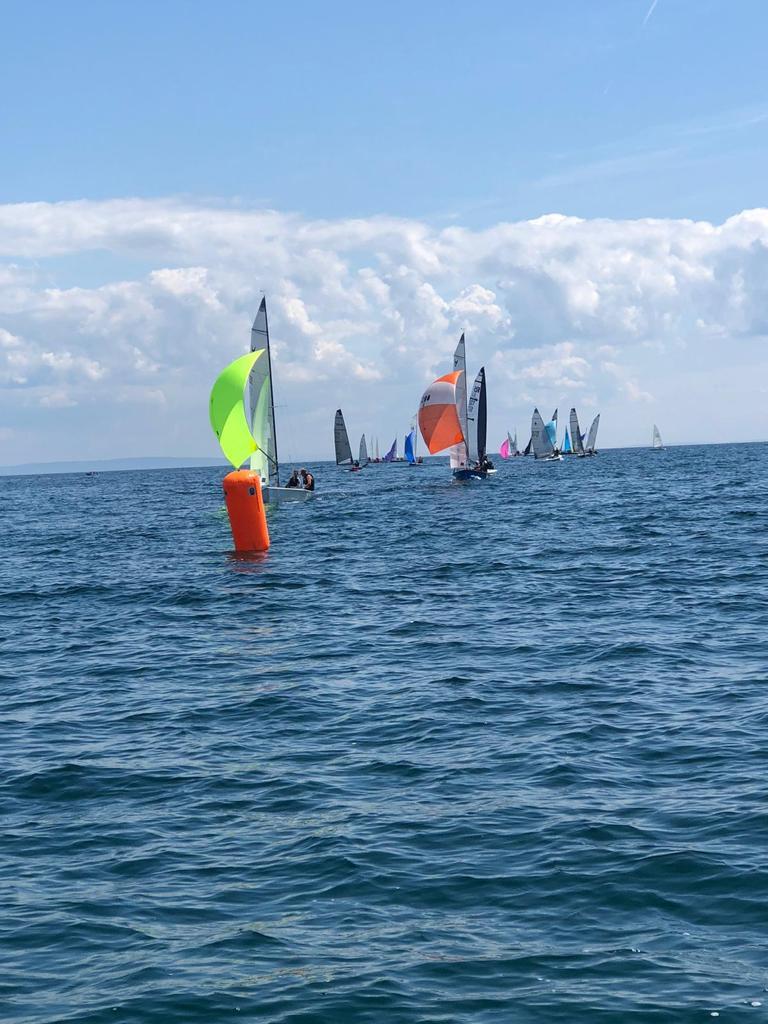 Saundersfoot Sailing Club Coppets Week photo copyright Paul Griffiths taken at Saundersfoot Sailing Club and featuring the Osprey class